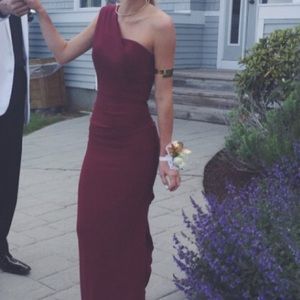 Dark Red Prom Dress